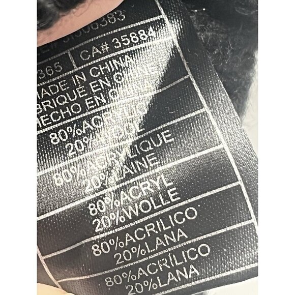 Jack by BB Dakota Black Cropped Cable Knit Turtle Neck Sweater Sz Small NWT - Picture 6 of 7